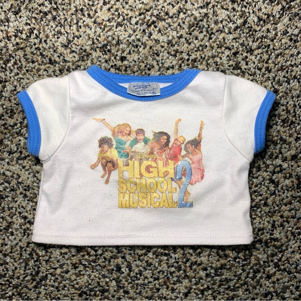 NOT FOR SALE Build-A-Bear Workshop High School Musical 2 T-shirt